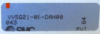 SMC VV5Q21-08-DAN00 24 V DC Solenoid Valve Assembly