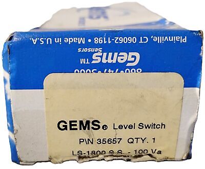 Gems 35657 120-240 V AC LS1800 Level Switch
