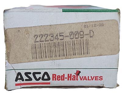 ASCO 222345-009-D 110/120 V 50/60 Hz Solenoid Valve Coil Only