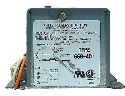 White Rodgers 668-401 Oil Burner Control