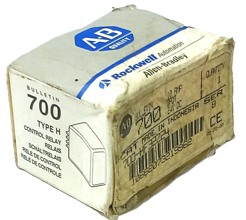Allen Bradley 700-HF32Z24 Series C 10A DPDT 8-Pin Ice Cube Relay w/ 24 V DC Coil