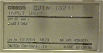 Omron CJ1W-ID211 I/O Module