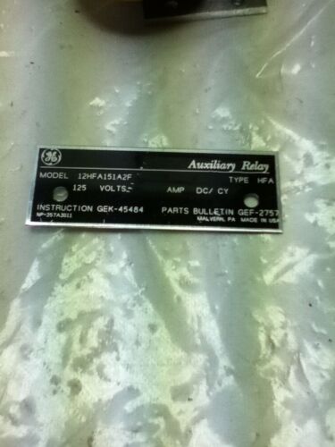 GE 12HFA151A2F RELAY COIL