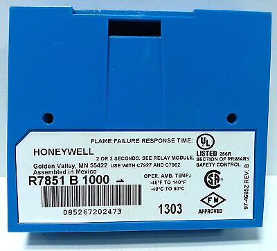Honeywell R7851 B 1000 Dynamic AMPLI-CHECK™ Optical Flame Amplifier