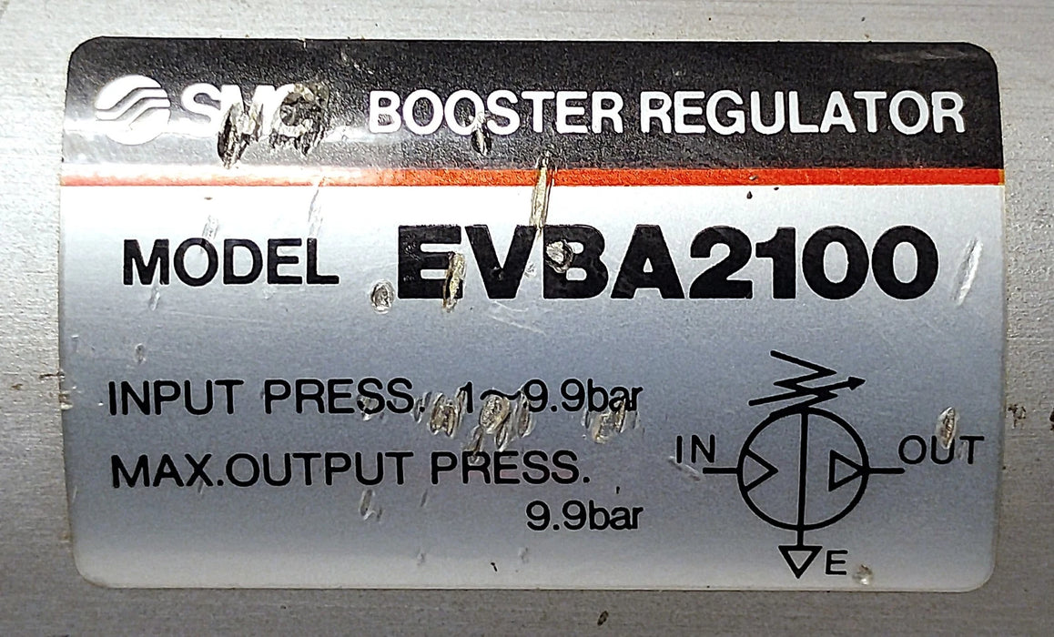 SMC EVBA2100 9.9 bar Pneumatic Booster Regulator