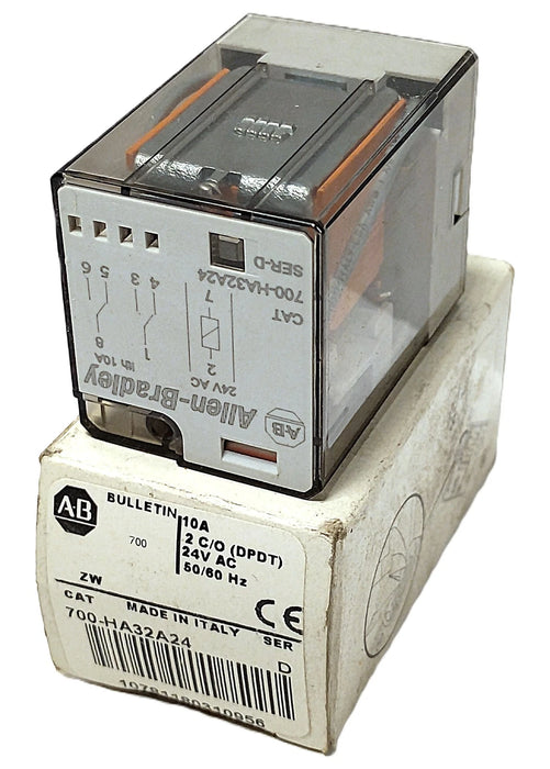 Allen-Bradley 700-HA32A24 24 V AC 10 A Miniature Ice Cube Relay
