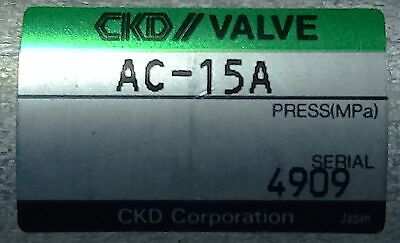 CKD AC-15A Aluminum Pneumatic Silencer