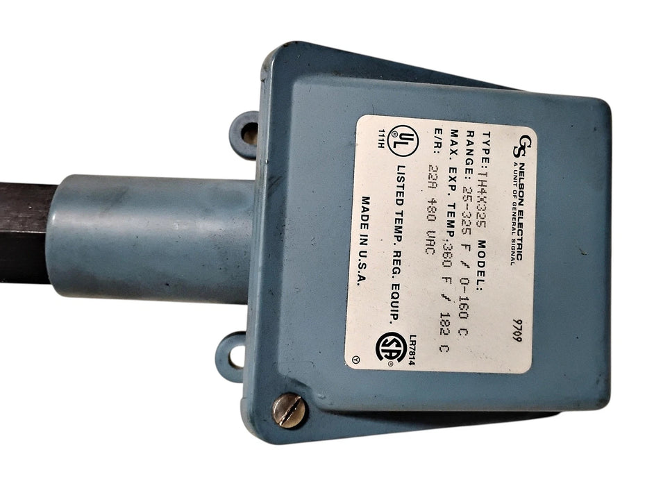 Nelson Electric TH4X325 480 V AC 22 A 25-325 Deg F / 0-160 Deg C Thermostat