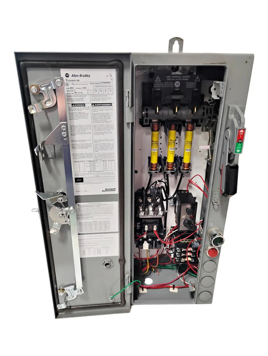 Allen-Bradley 512-BJB-6P-25R 480 V 10 HP NEMA Size 1 3R/4/12 Combination Starter