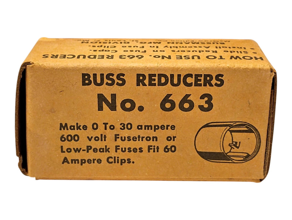 Bussmann NO.663 663 600 V 30 A Fuse Reducer
