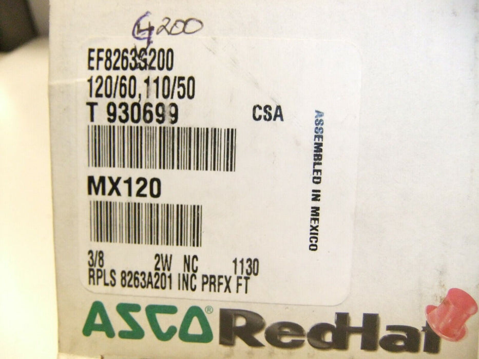 ASCO Valve EF8263G200