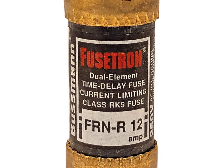 Bussmann FRN-R-12 250VAC/125VDC 12 A Current-Limiting Time-Delay Fuses