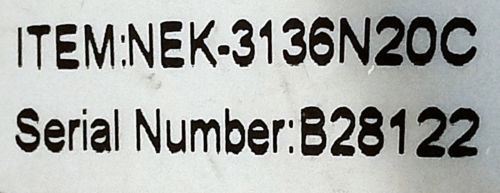 Kobold NEK-3136N20C Conductive Liquid Level Sensor