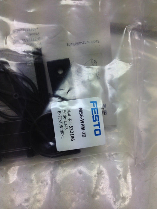 Festo MS6-WPM-2D Mounting Bracket