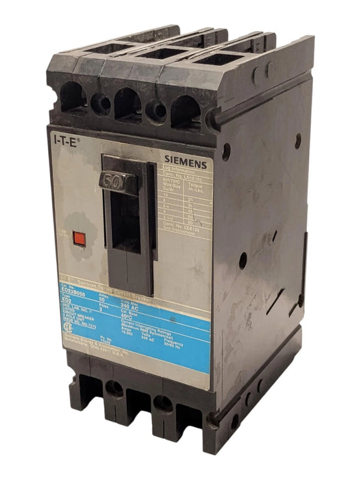 Siemens ED23B050 240 V AC 50 A 3-Pole Circuit Breaker