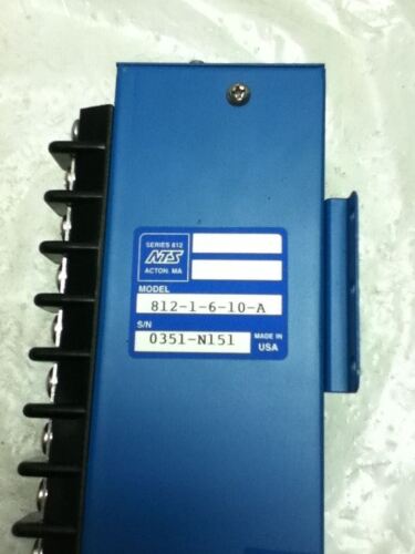 NTS 812-1-6-10-A TIMING RELAY
