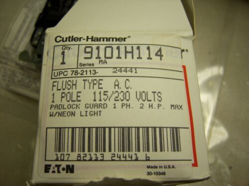 Cutler-Hammer Manual Starter 9101-H114