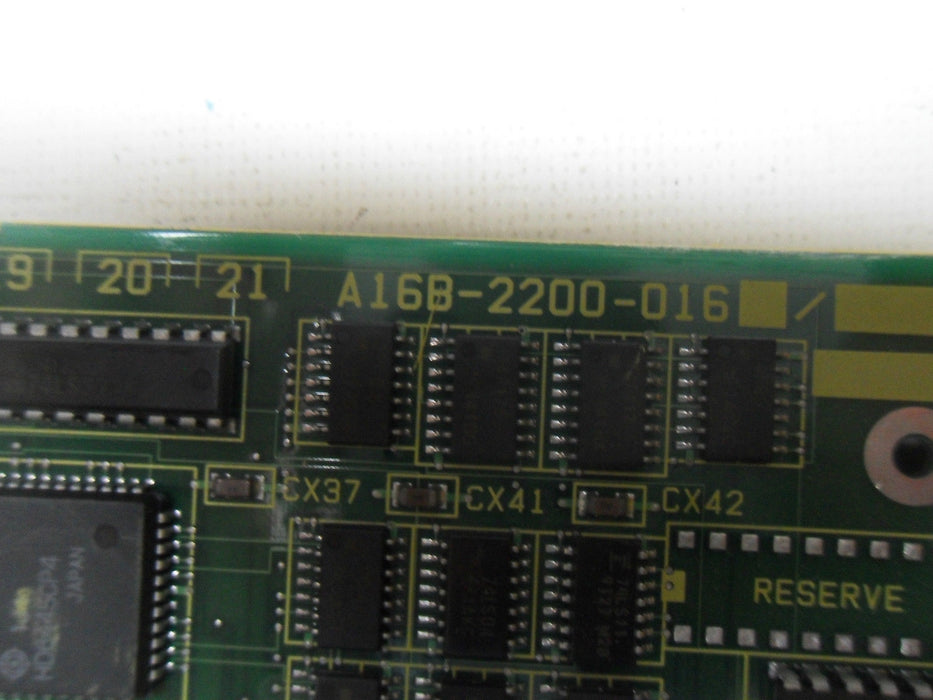 Fanuc A16B-2200-0160 Graphic CPU Board