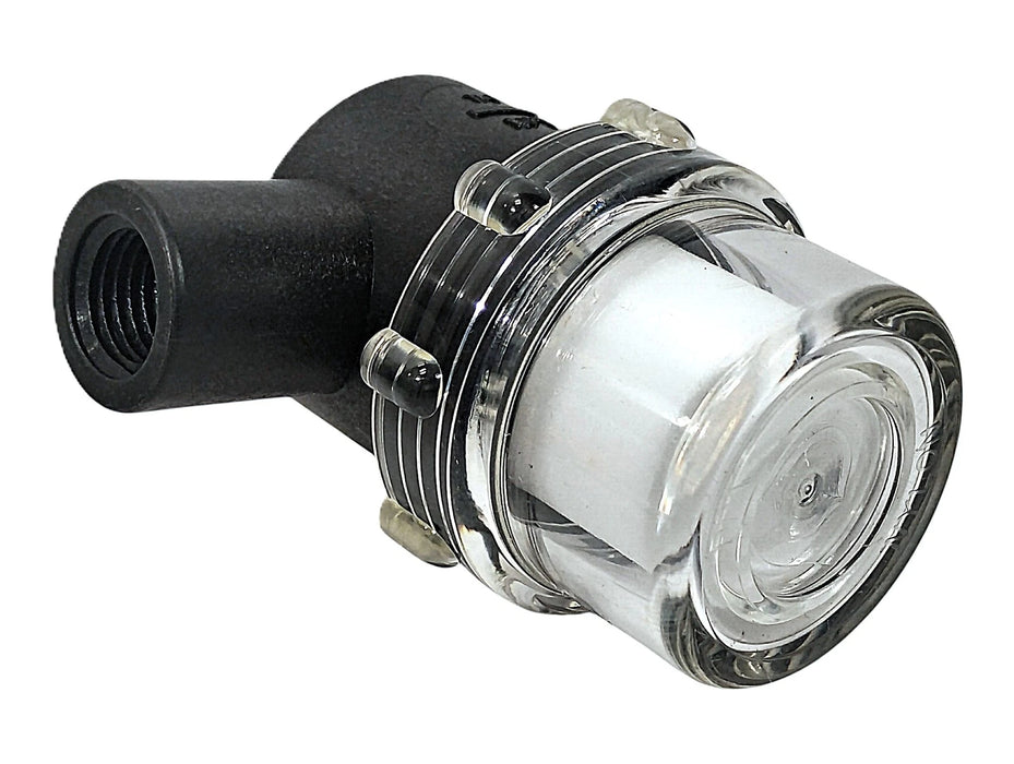 Piab PPSF.25-X10 10 Micron Vacuum Filter Assembly w/ 1/4 in NPT Ports