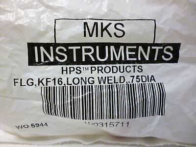 MKS Instruments 100315711 Stainless Steel Long Weld Stub Vacuum Flange