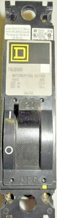 Square D FAL12020 Circuit Breaker