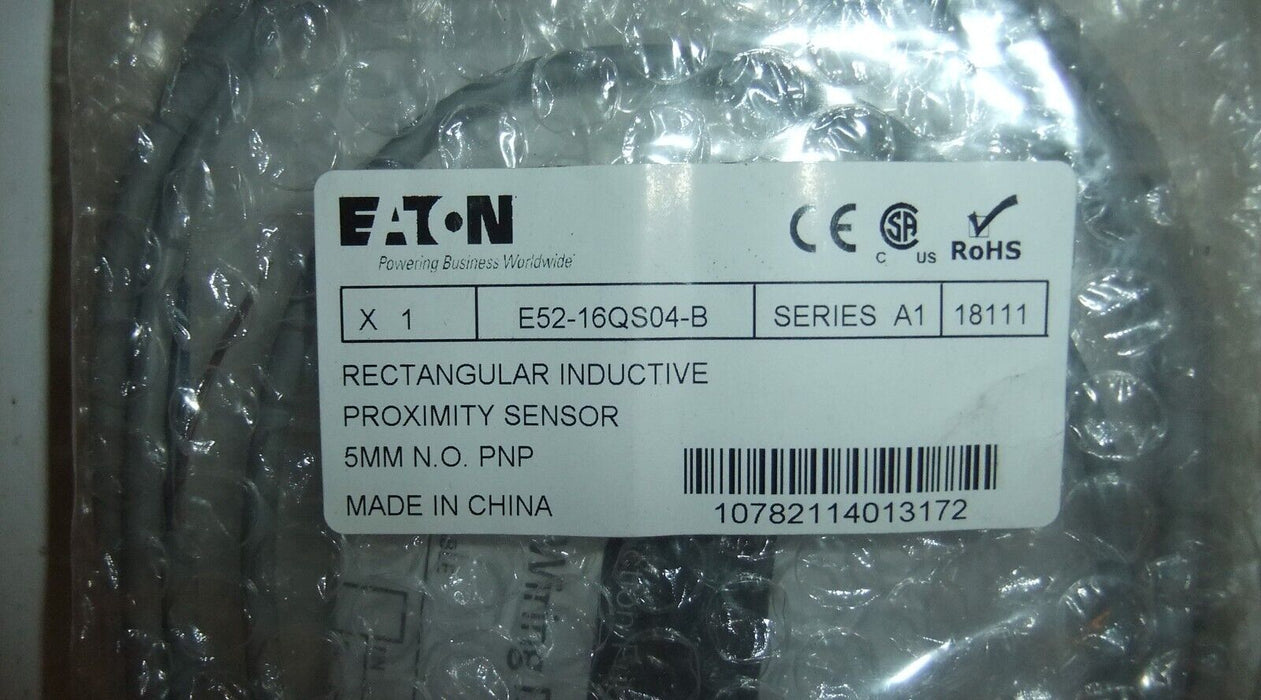 Eaton E52-16QS04-B Rectangular Inductive Proximity Sensor PNP