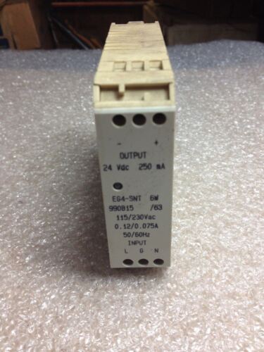 WEIDMULLER EG4-SNT-6W POWER SUPPLY 990815