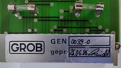 Grob Inc GEN-0039-0 Printed Circuit Board PCB