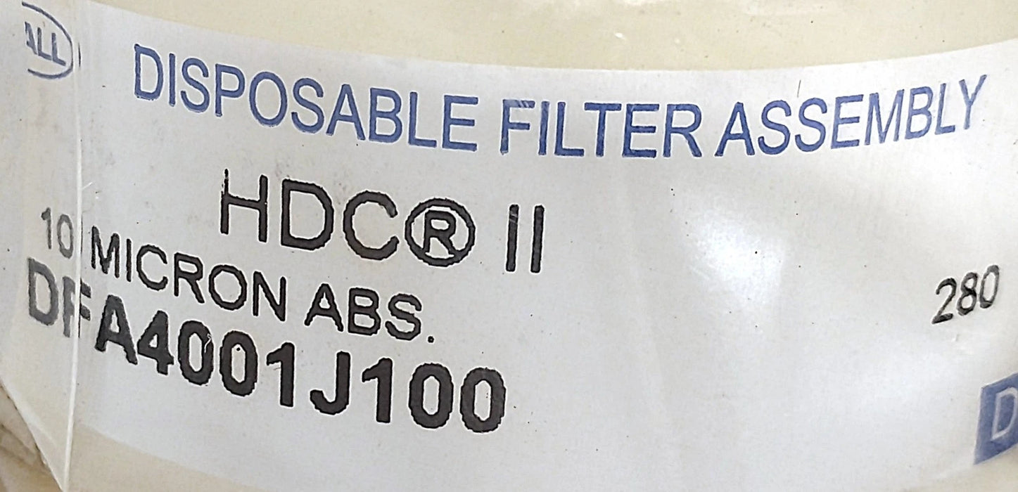 Pall DFA4001J100 HDC II 60 psig 10 Micron Filter Assembly