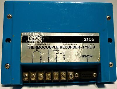 Telog 2105J Thermocouple Recorder
