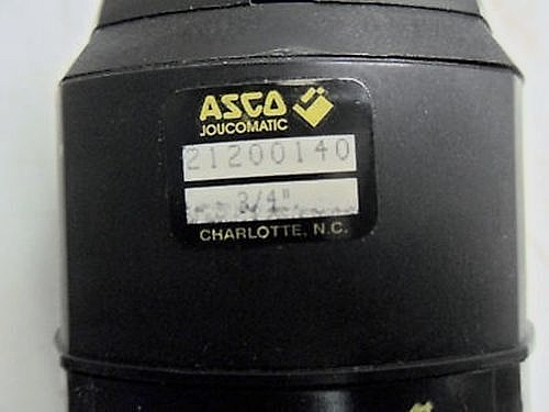 ASCO 21270140 Joucomatic 3/4 Inch 2-Way Valve