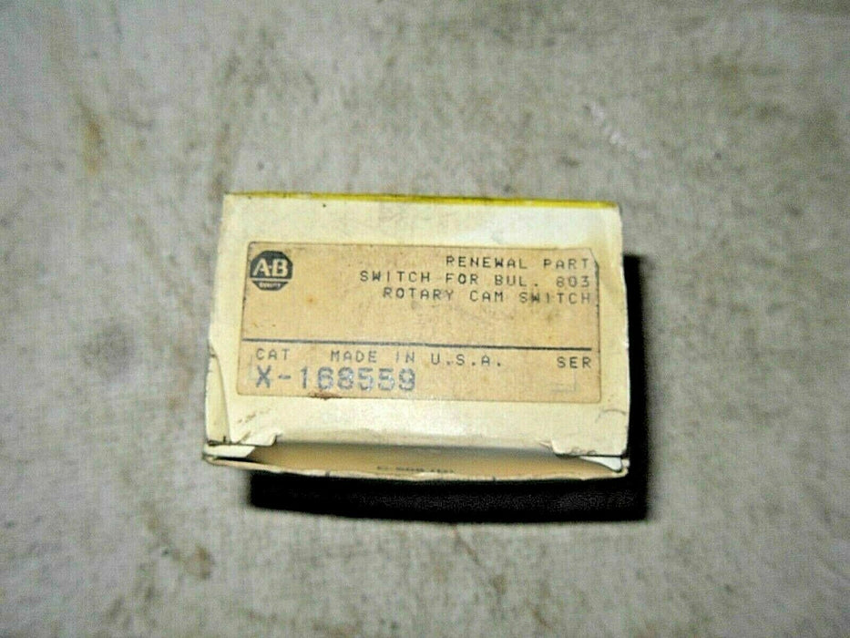 Allen-Bradley X-168559 Switch For Rotating Limit Switch Bul 803 X-168559