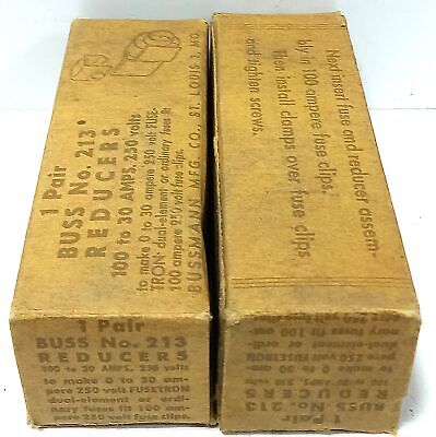 Bussmann 213 250 V AC 30-100 A Fuse Reducer