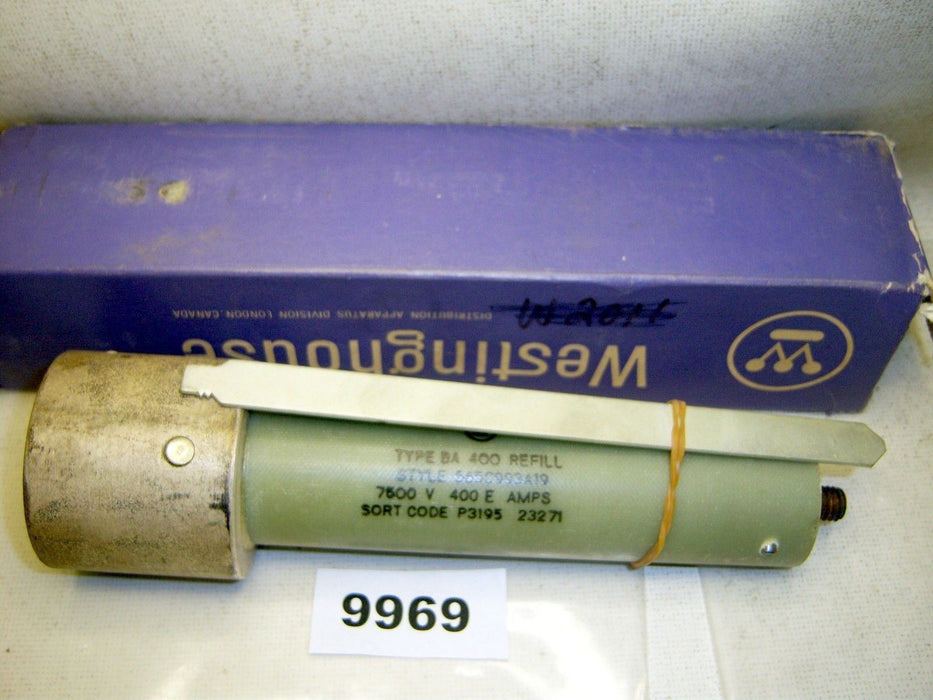 Westinghouse BA-400 Fuse Cartridge 7500V 400 E Amps