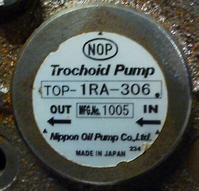 NOP TOP-1RA-306 Hydraulic Gear Pump (Trochoid Pump