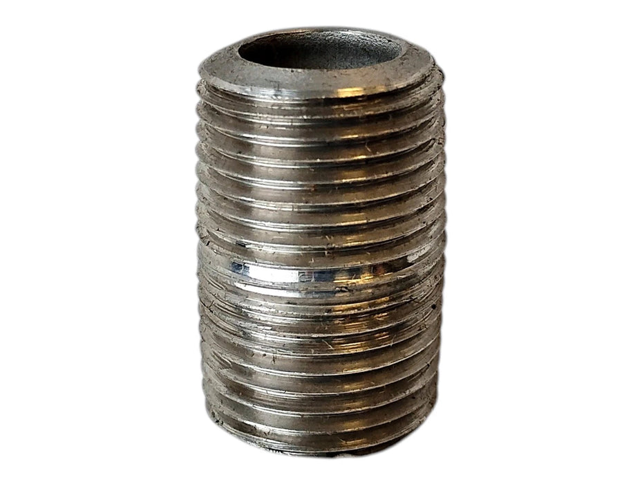Merit Brass 6506-001 3/8" x CLOSE XH Sch 80 316 SS Seamless Pipe Nipple