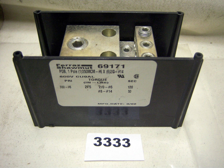 Ferraz Shawmut Power Block 69171