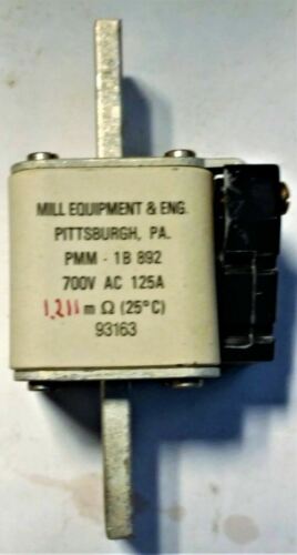 Mill Equipment PMM-1B892 125A Fuses