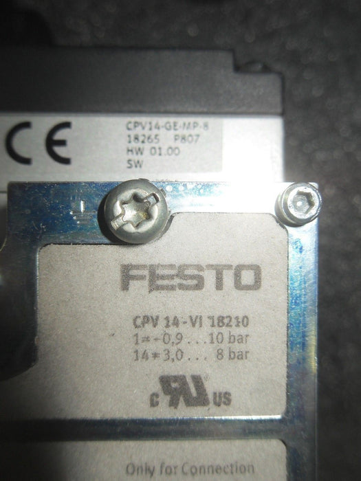 Festo 10P148CMPRA8CUSZ Manifold Valve