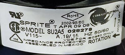 Comair Rotron SU2A5 028279 SPRITE 115 V 0.19 A 11 W Electronic Component Fan