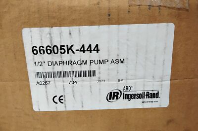 Ingersoll Rand 66605K-444 1/2 in ARO Air-Operated Double-Diaphragm AODD Pump