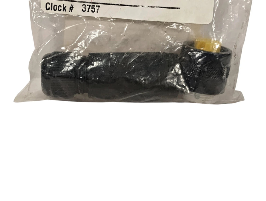 Numatics MC05M20000000000 600 V 8 A 5-Pin Female Circular Connector w/ Boot