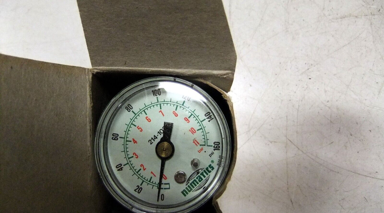 Numatics 554RD100J Control Valve Double Sided with Gauges