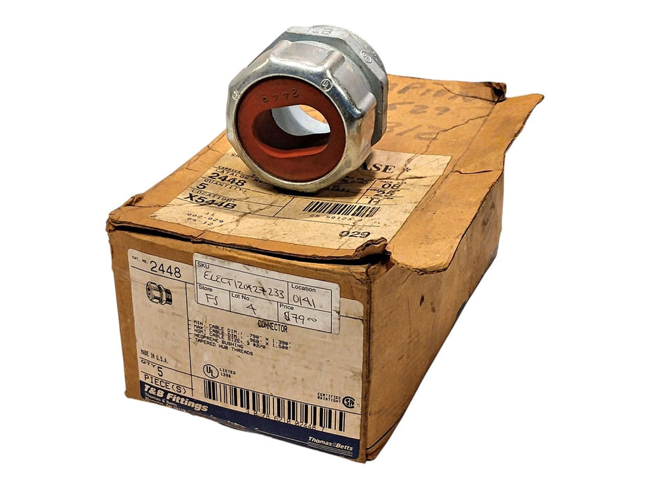 Thomas Betts 2448 2 in Watertight Conduit Connector