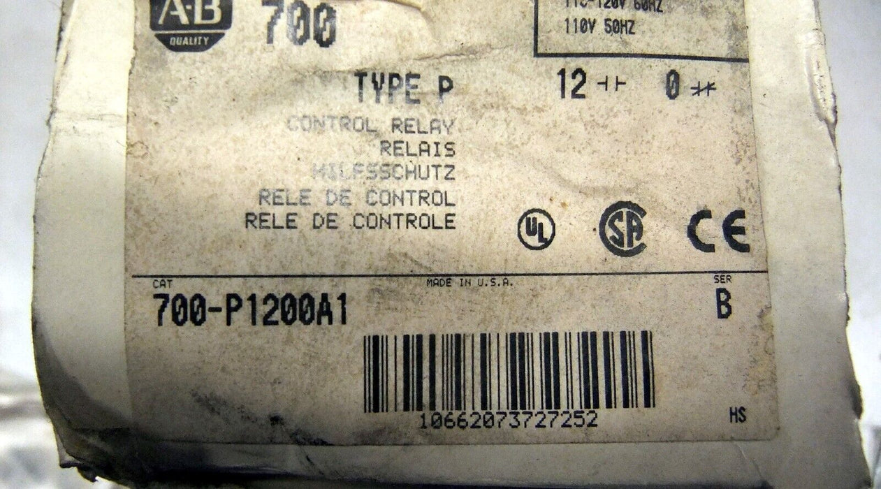 Allen-Bradley 700-P1200A1 Series B Relay