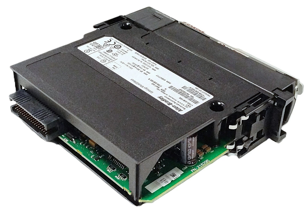 Allen-Bradley 1756-OB16E Ser A FW Rev 3.004 10-30 V DC Digital PLC Output Module