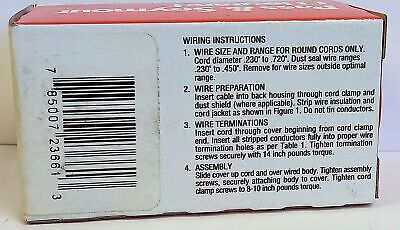 Pass & Seymour PSL715-P Turnlok 277 V AC 15 A 2 Pole 3 Wire Plug
