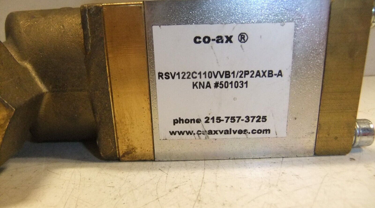 Co-Ax Valve RSV 12 RSV122C110VVB1/2P2AXB-A