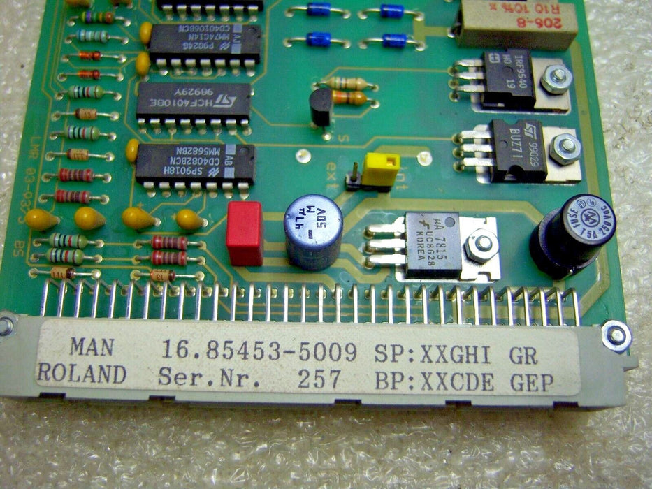 Strombereich / Man Roland 16.85453-5009 PC Board