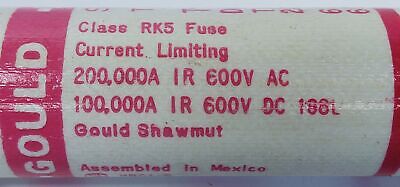 Gould Shawmut TRS200R TRI-IONIC 600 V 200 A RK5 Current-Limiting Time-Delay Fuse